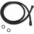 Boniry PVC Smooth Shower Hose Replacement, Extra Long 1.5 Meter Flexible Shower Hose Extension
