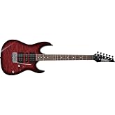 ibanez GRX70QA-TRB Transparent Red Burst Elektro Gitar (yeni &uuml;r&uuml;n)