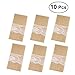 Produktbild BESTOYARD Jute Bestecktasche Halter 10pcs Spitze Besteck Beutel Hochzeit Dekoration