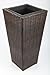Produktbild point-garden Blumenkübel Pflanzkübel Pflanzgefäß Blumentopf Polyrattan H 65cm