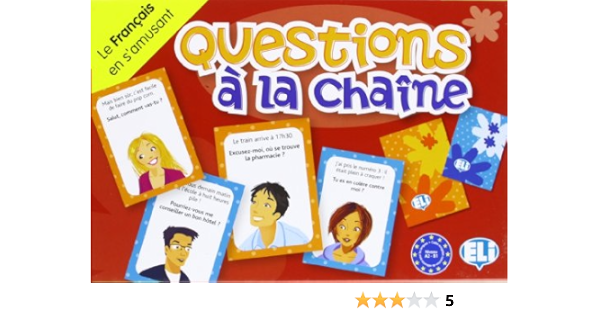 Amazon Fr Questions A La Chaine A2 B2 Eli Livres