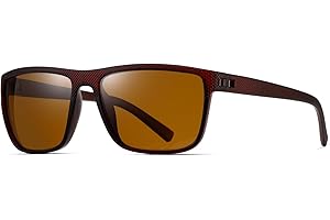 TIANYESY Sunglasses Mens Polarised, Classic Vintage Sun Glasses, Lightweight Frame UV400 Protection for Driving Fishing Cycling