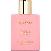 Bella Vita Luxury Rose Woman Eau De Parfum Perfume for Women with Black Currant, Vanilla, Jasmine|Floral & Sweet EDP Long Las