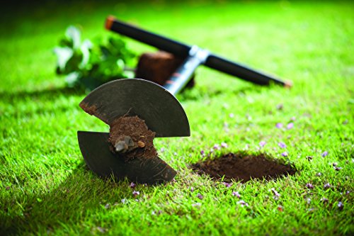 Fiskars Taladro manual, Agujeros de hasta 10 cm de Ø, Negro/Naranja, QuikDrill, Talla: S, 1000636 - FISKARS