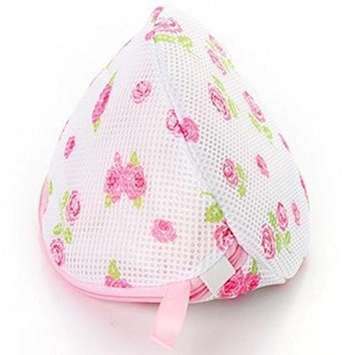 Demarkt Wäschebeutel Wäschenetz Wäschesack Ideal für BH, Unterwäsche, Socken, Strumpfhosen, Babysachen Stoffdruck - 2