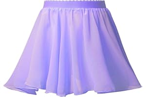 ranrann Gonnellino a Portafoglio da Danza Classica e Balletto in Chiffon per Bambina Gonna da Ballo Dancewear