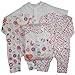 Baby Footless Sleepsuits Rompers Babygrows Boy and Girl Styles 0-3M To 12-18M (12-18 Months, Girl)