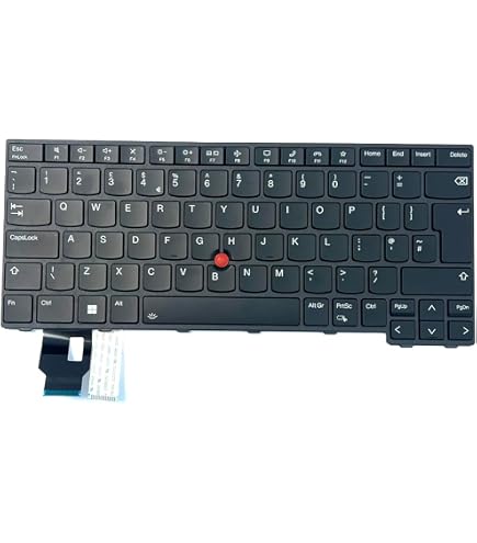Clavier Lenovo ThinkPad T14 / P14s / L14 Gen 3 - AZERTY US Rétroéclairé Noir - 5N21D67970 - Neuf