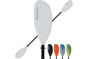XUXIAKE Kayak Paddles with Aluminium Shaft and PP Blade, Adjustable Kayak Paddle for Kayak, Canoe, Boat (20 cm Adjustable), 210-230 cm/82-90 inch, 230-250 cm/90-98 inch,