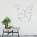Produktbild WWYJN Butterfly Wall Sticker Geometric Series Wall Decals Creative Home Decor Bedroom Vinyl Wallpaper Vinyl Art  67x63cm