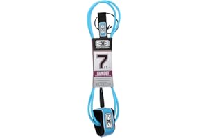 OCEAN & EARTH Ocean and Earth Sunset Moulded Black Leash - 7ft 0