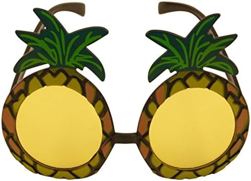 Tropical Hawaiian Novelty Sunglasses - Single
