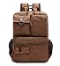 Goatter Genuine Leather and Canvas Material School Backpack Laptop & Laptop Backpack RS.2966.00