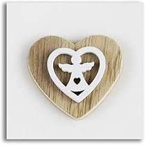 12 Calamite Albero Della Vita In Legno - Per Bomboniere, Anniversari, Matrimoni, Con Cuore E Numero 25