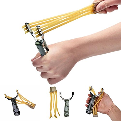 Preisvergleich Produktbild Tiowea Leistungsstarke Schleuder Katapult Outdoor Jagd Spielzeug Wildkameras