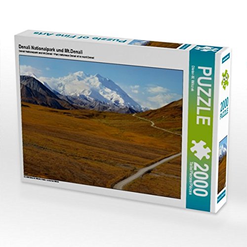 Preisvergleich Produktbild Denali Nationalpark und Mt.Denali 2000 Teile Puzzle quer