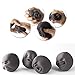Humorous Vent Human Face Ball Squeeze Face Toys Decompression Stress Pressure Reliver Face Top Anti-stress Helper for Kids Officer - A Set of 4Pcs (Black)