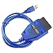 Produktbild Diagnoseinterface K409 KKL 409.1 Fehlerdiagnose Interface USB Diagnose OBD2 16 Pin Blau Multimarken K-Line