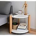Modern Round Side Table, Home Decor for Living Room, Bed Side Tables for Bed Room, stools for Home, Furniture for Home, 2-Tie