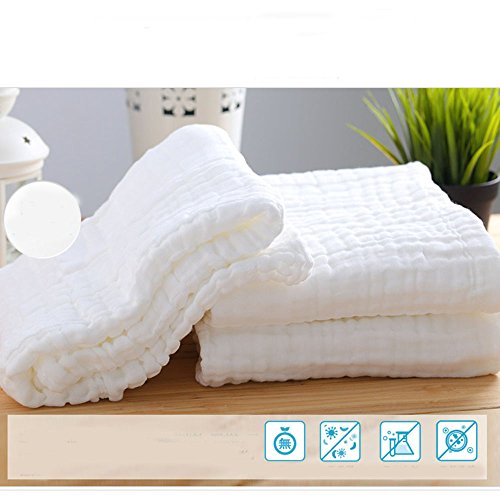Lucear Muslin 100*100 Warme Babydecke/Badetuch für Neugeborenes Baby - 2