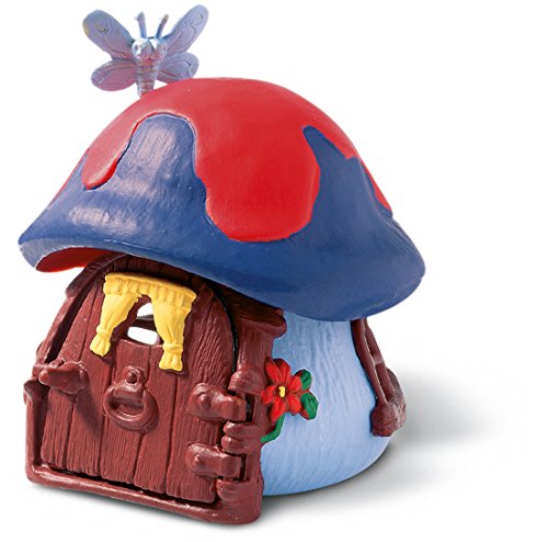 Preisvergleich Produktbild Schleich 49013 - Die Schlümpfe, Kleines Schlumpfhaus blau
