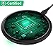 Price comparison product image Seneo Wireless Charger, [Qi-Certified] 10W Fast Wireless Charging Pad for Samsung Galaxy S8/ S8+/S9/S9+/Note 8/Note 9/S7 Edge/S7, 7.5W Quick Qi Charging Pad for Apple iPhone XS Max /XS/XR/X/8/8 Plus