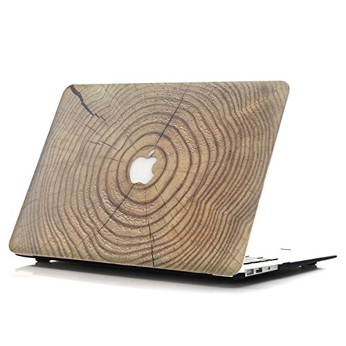 AQYLQ MacBook Air 13 zoll H  lle Schutzh  lle Case Cover MacBook Air 13 3 H  lle  A1369   A1466  Holz Textur Muster Design 3 MW-15N 