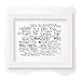 Produktbild `Noir Paranoiac` Kunstdruck - ROD STEWART - Every Picture Tells a Story - Unterzeichnet und Nummerierten Limitierte Auflage Typografie Ungerahmt 25 x 20 cm Wand Kunst Druck Text Lyrisch Plakat - Song Lyrics Art Print Poster