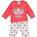 Lullaby Toddler Girls Cutie Cupcakes Long Pyjamas