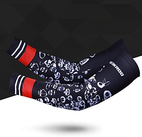 WJCGX Ice Silk Outdoor Bicycle Riding Sunscreen Elastic Sleeves Central France Cycling Equipment Riding Sunscreen Absorbent Sweats,XXL