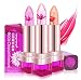 Jelly Lipstick, Richoose Moisturize Temperature Change Magic Color Discoloration Jelly Lip Stick Professional Make-up,Peach Flavor