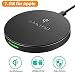 Produktbild SAACHSO Fast Wireless Charger Qi Ladestation Kabellos Intelligent Erkennt 5W/7.5W/10W Induktive Ladegerät für iPhone X/iPhone 8/8 Plus Samsung Galaxy S9/S9 Plus/S8/S8 Plus Alle Qi-Fähigen Geräte