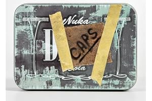 ANGEL CITIZ DEVplus Fallout Bottle Caps Series Nuka Dark with Collectible Tin