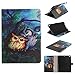 Produktbild Neu iPad 2017 iPad 9.7 Hülle Case,Lederhülle für New iPad 2017 mit Multifunktion,Leweiany Leder Flip Wallet Cover Hardcase Handy Hard Cover in Bunte Farbe Eule Muster Premium Handyhülle Ledertasche Handytasche Book Cover Case Etui mit Kartenfach Kredit Karten Geldklammer/Standfunktion/Magnetverschluss Funktions Ständer Hochwertiges PU Leder Hülle Rückseite Abdeckung Schutz Hülle für Apple New iPad 2017