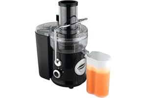 JML Self Cleaning Juicer Machines - 14,000 RPM Starlyf Juicer, Turbo BlenderJuicers Whole Fruit and Vegetable, 600W Motor and One-Touch Cleaning for Quick Nutritious Drinks