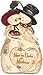 Produktbild Pavilion Gift Company The Birchhearts 81100 Snowman Figurine, Mistletoe Kiss, 4-1/2-Inch by Pavilion Gift Company