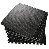 PROIRON Exercise Mats 6 Pieces Set of Interlocking Protective Mats Floor Guards 24 SQ FT