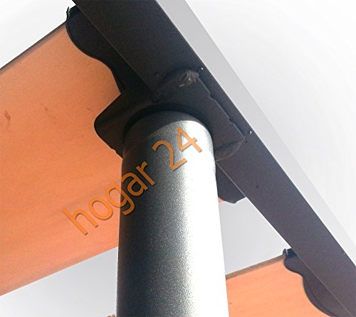 Somieres lama ancha reforzada con tacos anti-ruido y patas cilíndricas