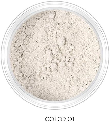 Kxnet Loose Face Powder Brightening and Smooth Skin Highlighting Face Pearl for Setting Makeup or as Foundation, Lightweight, Long Lasting (A)