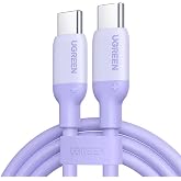 UGREEN USB-C 3A/60W Hızlı Şarj Kablosu, 1m, Mor