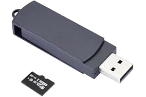 XIEANDKONG 64GB Mini Grabadora de Voz, grabadora de Voz con USB Activado por Voz, grabadora de Voz con estéreo Recargable HD, grabadora de Voz Digital de 750 Horas para conferencias, conferencias