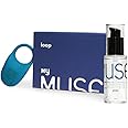 MyMuse Combo of Glide Aloe Water-Based Lube (50ml) and Loop Ring Massager (Emerald Forest)