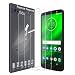 Produktbild LK Schutzfolie für Moto G6 Plus, [3 Pack] Gehärtetem Glas Panzerglas Hartglas Displayschutzfolie mit Lebenslange Ersatzgarantie