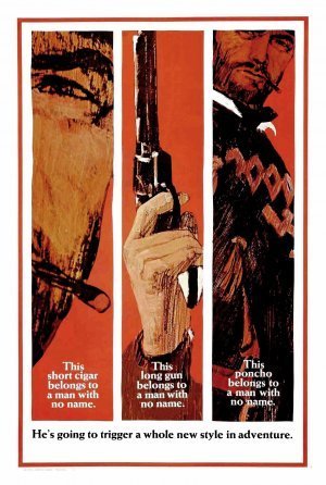 Import Posters FISTFUL OF DOLLARS – Clint Eastwood – US Movie Wall Poster Print - 30cm x 43cm / 12 Inches x 17 Inches
