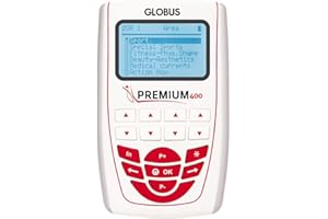 GLOBUS | Premium 400, Électrostimulateur à 4 canaux avec 258 programmes pour Le Sport et Les Soins de beauté