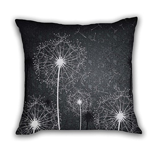 ToLuLu® Dandelion wishes Home Indoor Outdoor Lounge Decorative 18x18 Inch Throw Cushion Case Pillow Cover Replace,(Insert Not Included)