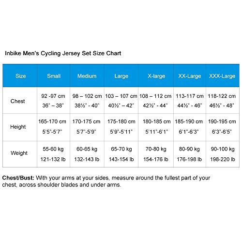 Inbike Fahrrad Radtrikot Set für Herren - 7