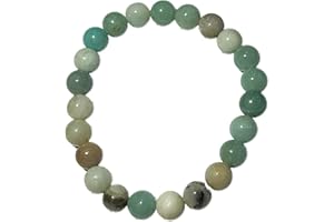 Pandiui23 Bransoletka z kamienia naturalnego (Amazonita)