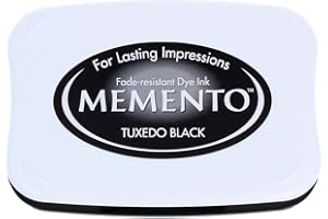 Tsukineko Tamponi di Inchiostro Memento Tuxedo, 9.8 x 6.8 x 1.8 cm