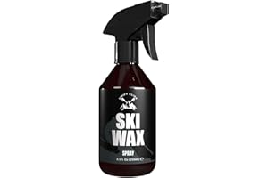 Swift Glide Ski Wax Spray – Universal Ski & Snowboard Wax Spray – Eco-Conscious and Biodegradable, All-Weather Formula for Enhanced Glide – Water-Repellent & High Performance, Quick-Application, 250ml